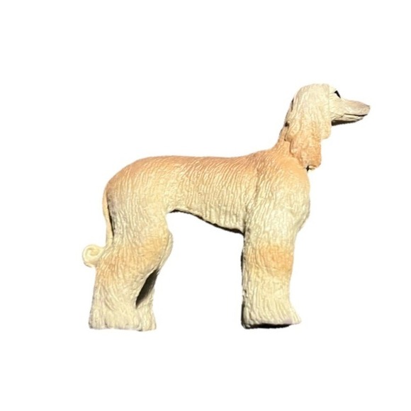 Schleich 13745 Afghan Hound Dog Retired 2013 Farm Life Figure Blonde Vtg Toy - Picture 4 of 10